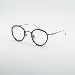 Maui Jim MJO 2420 02C Eyeglasses Silver/Grey 46mm Round Frame